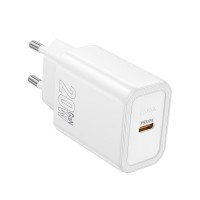  Lādētājs Hoco N60 20W GaN USB-C white 